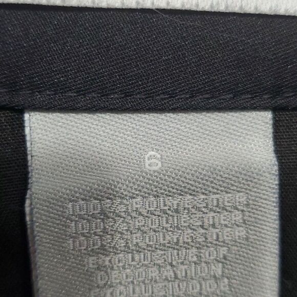 Callaway black slacks. Size 6..white stitching. Back pockets. - Picture 7 of 10